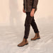 Image 2 of the Daytripper Chelsea Boot Steel on model