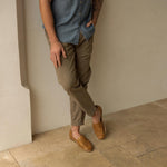 Image 5 of the Men's Huarache Sandal Saddle Brown Men's Leather Slip On Nisolo 