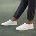 Image 1 of the Men's Kickaround Sneaker Linen Nisolo 