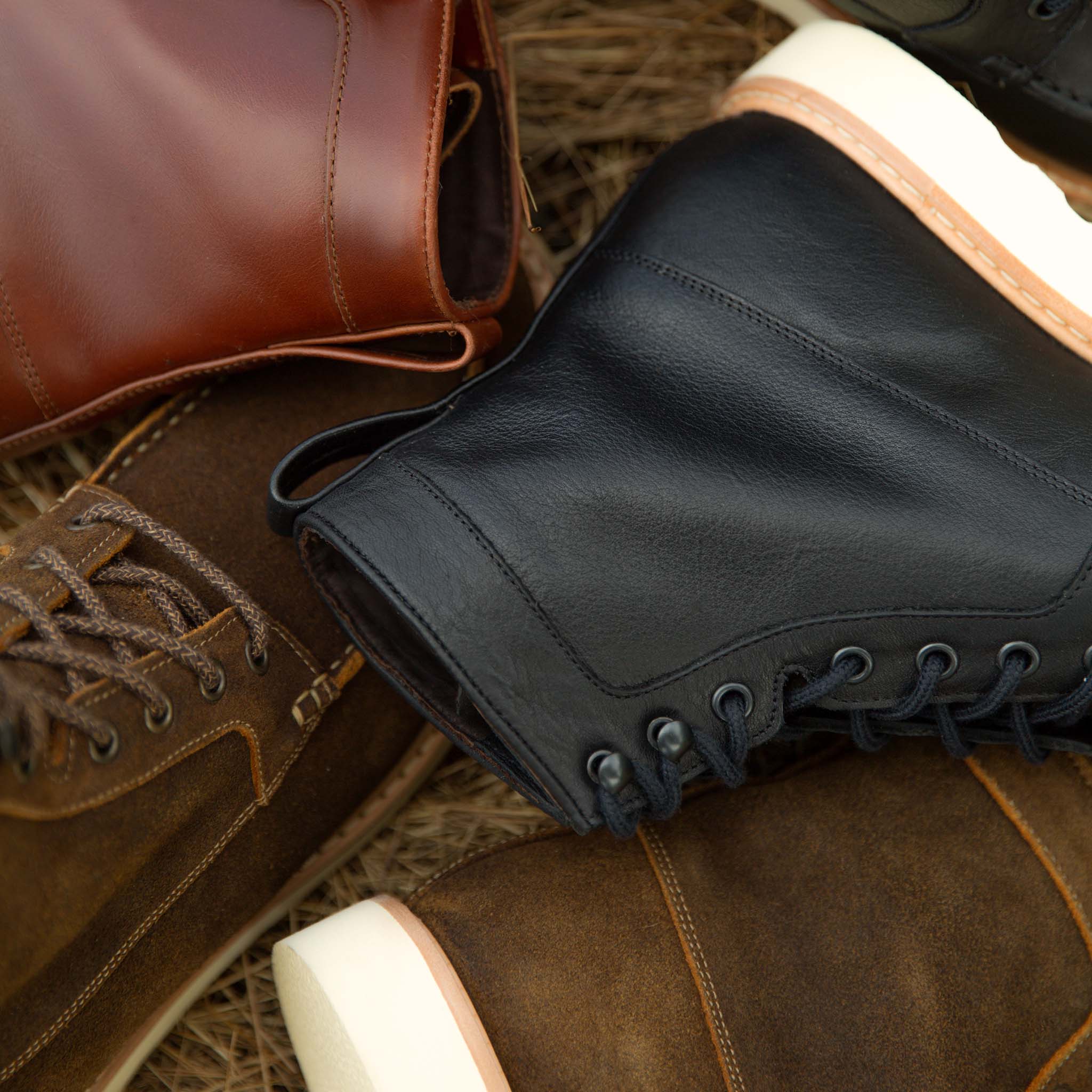 Waxed Boot Brown Mateo All-Weather