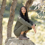 All-Weather Amalia Boot Grey Women's Leather Boot Nisolo 