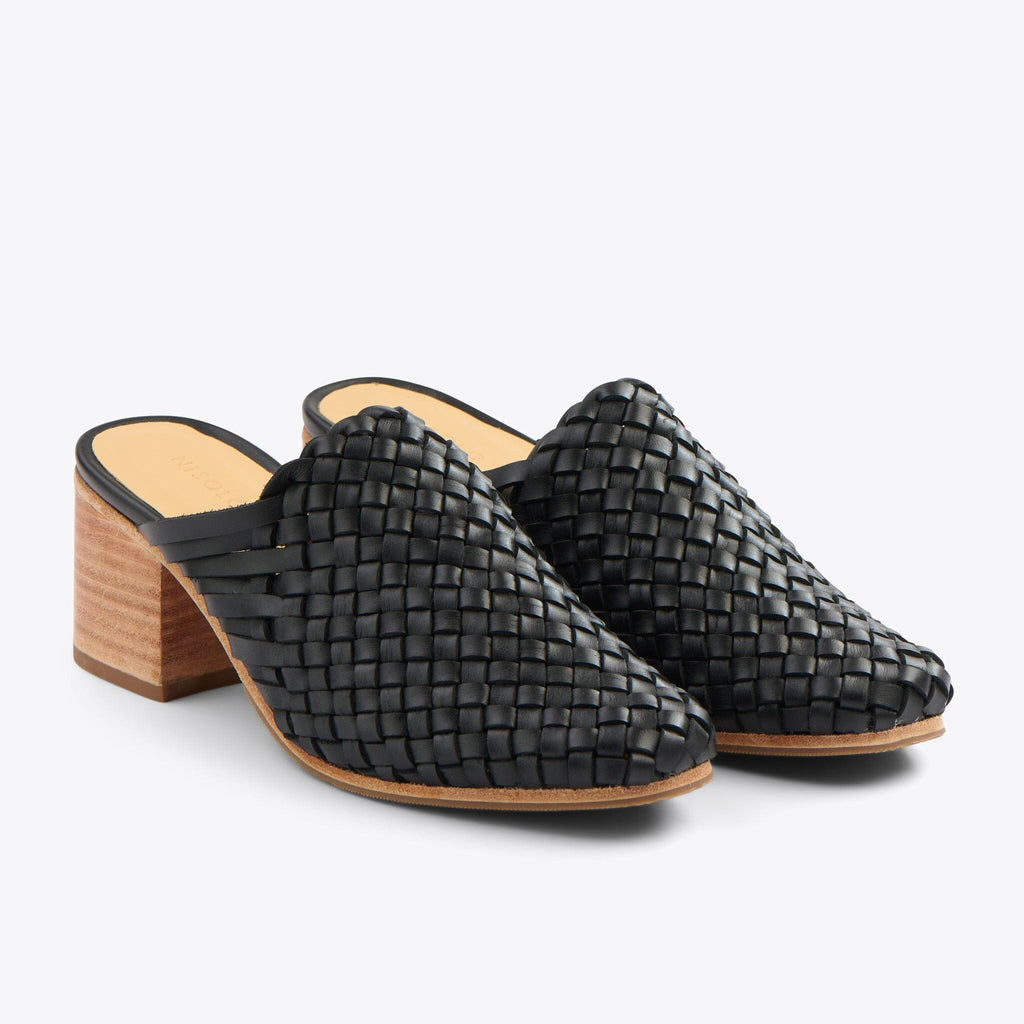 All-Day Woven Heeled Mule Black - 7.5 in 2023