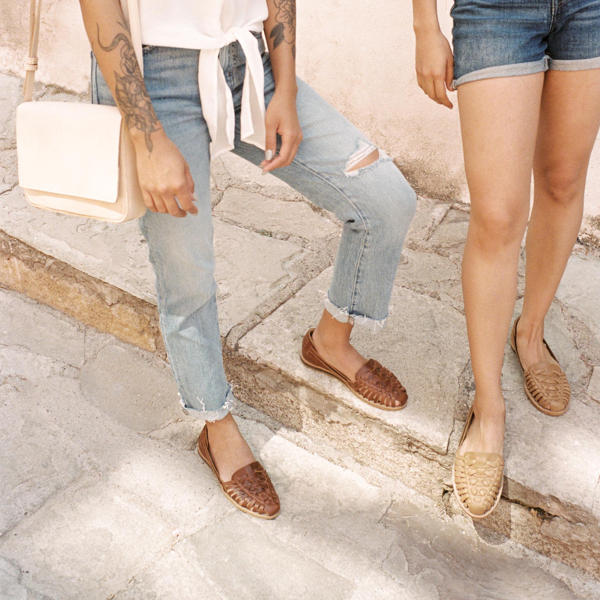 Amazon.com | Corona Fashion Mexican Huaraches for Girls (9, Multi) | Sandals