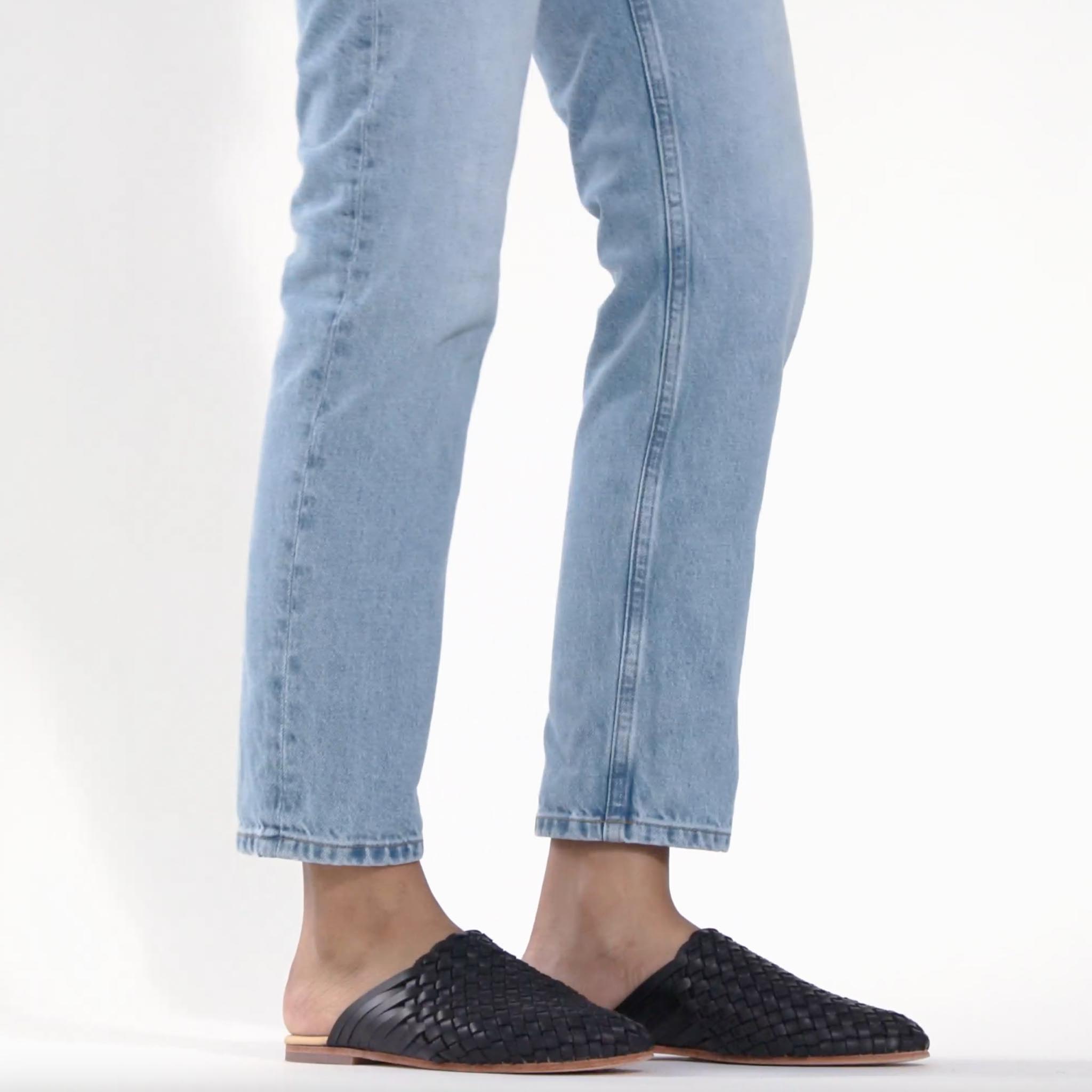 Go-To Woven Slip On Woven Black