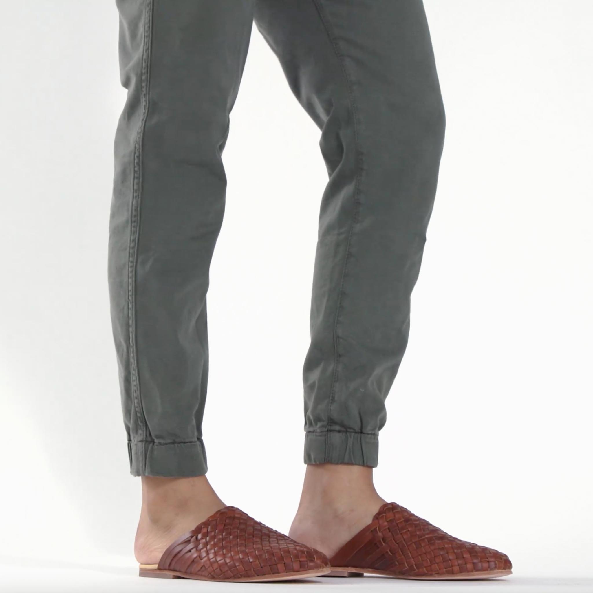 Go-To Woven Slip On Woven Brandy